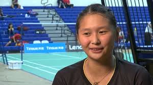 I wasn't very good when I started, but I definitely worked harder because I  was so tiny." Badminton star Crystal Pan of Fremont is working to get to  the #TokyoOlympics a year