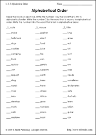 I made these worksheets to give my daughter a little extra practice placing words i alphabetical order. Education World Work Sheet Library Alphabetical Order Education World
