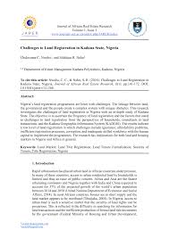 Sample of a contract of sale of land 3/19/2017 07:01:00 pm agreement, contract of sale of land, download. Pdf Challenges To Land Registration In Kaduna State Nigeria
