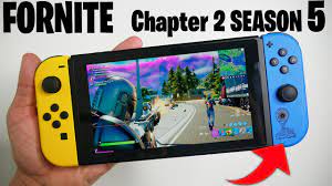Fortnite Chapter 2 Season5 Nintendo Switch Portable Gameplay Youtube
