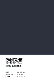Pin By Pantone Color Files On Black Pantone 19 4 Pantone Pantone Color Blue Ombre