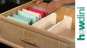 Using drawer dividers will instantly organize your cutlery. How To Organize Your Dresser Drawers And Fold Clothes Youtube