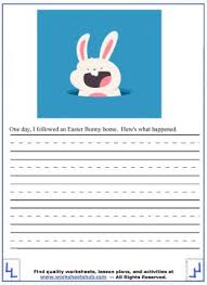 While his printing still suffers, he has improved his cursive handwriting skills and we continue to build upon the success he has had with it. Easter Writing Prompts