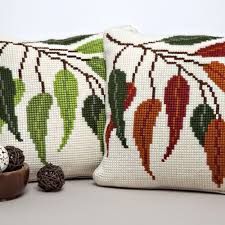 Check spelling or type a new query. Seasonal Leaves Cross Stitch Cushion Kit By Twilleys Of Stamford Cross Stitch Cushion Cross Stitch Patterns Cross Stitch Embroidery