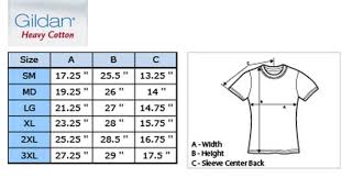 Gildan Cotton T Shirt Size Chart Gildan Ultra Cotton Sizing