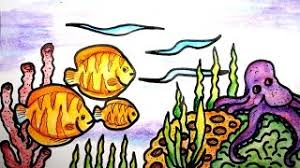 Download now pemandangan bawah laut di indonesia ini menakjubkan tiket com. Cara Mewarnai Gambar Pemandangan Bawah Laut