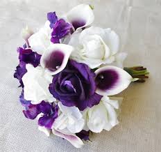 Shades of purple wedding bouquets. 5 Types Of Wedding Bouquets For Every Bride To Be Purple Calla Lilies Picasso Calla Lilies Diy Wedding Flowers