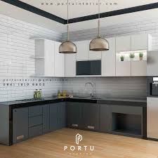 Gunakan model kitchen set minimalis. 23 Inilah Model Kitchen Set Minimalis Leter L