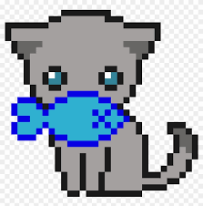 643 free images of cat drawing. Kitty Eat Fish Pixel Art Cute Cat Free Transparent Png Clipart Images Download
