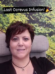 Good morning! No allergic reactions from the Ocrevus. Sore throat usually  goes away within a couple weeks. The next two weeks or so is when I have  the most noticeable side effects