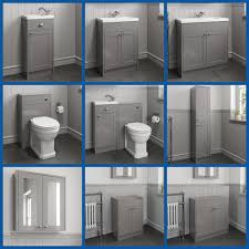 grey traditional bathroom furniture
