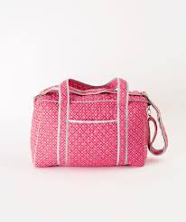 Sac A Langer Matelasse Mikko Rouge Petit Pan