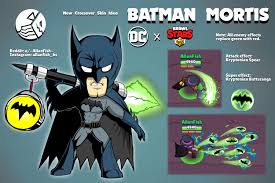 Download files and build them with your 3d printer, laser cutter, or cnc. New Skin Idea Batman Mortis Aka Dark Knight Mortis Brawlstars