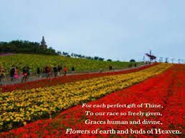 For The Beauty Of The Earth With Lyrics Youtube Earth O My Soul Lyrics