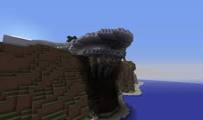 It's hand made with a help of world edit, it took a long time to make. Minecraft House On Cliff Kelas Baca C