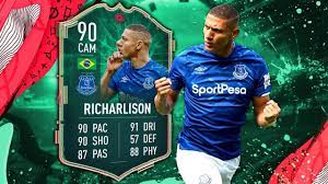 My only gripe is richarlisons stamnina and the fact that he never stays in his lm position for me in a 451 (one with 2 cam's). Shapeshifter Richarlison Review Fifa 20 90 Cam Richarlison Player Review Have You Tried Any Of These New Special Items One Football Football App Fifa 20 Fifa