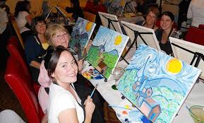 Cajun canvas is an innovative charlotte art studio that gives customers of all ages a chance to learn, create, and take a. Wine And Painting For One Or Two Wine And Canvas Groupon