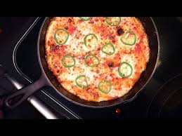 47 Cast Iron Pan Pizza Youtube Pan Pizza Cast Iron Recipes Recipes