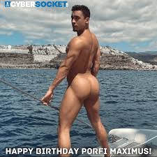 Happy Birthday, Porfi Maximus! Take a Sexy Spiral of Porfi & His Delicious  Bday Cakes - Fleshbot