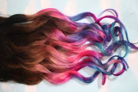 Leave it on while the bleach is in your hair, it helps to protect against damage. Loveisnotachoice Beautiful Adorable Color Hair Purple Blue Para Pambam Dip Dyed Coloured Hair Pink Hair Love Tumblr Pink Girl Tips Fashion Hair Blonde Pretty Dip Dye Color Highlights Curls Cute Photography Rainbow