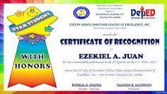 You may edit the file to suit your needs. Deped Tambayan Ph New Editable Quarterly Awards Certificate Template Certificate Of Recognition Template Certificate Of Recognition Certificates Template
