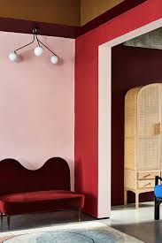 Pink And Red Interiors That Are Actually Classy So Fresh So Chic Red Interior Design Red Interiors Red Furniture