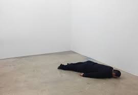 On the ground, victoria, british columbia. Sculpted Ai Weiwei By He Xiangyu Lies Face Down On The Ground