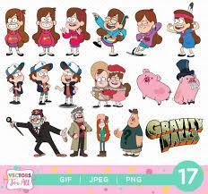 Gravity Falls Cliparts Pack Gravity Falls Gif Png Jpg Files Gravity Falls Cliparts Decoration Stickers Birt Gravity Falls Gravity Falls Dipper Autumn Stickers
