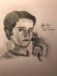 Eddie spaghetti drawing