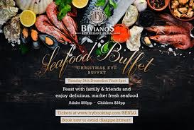 Also known as the feast of the seven fishes, the dishes served for this occasion vary from family to family and region to region. Christmas Eve Seafood Buffet Bivianos Restaurant Dural