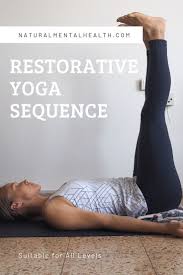 Restorative Yoga Sequence With Props Yoga For Beginners Yoga Poses Calming Techniques Restorative Yoga Poses Restorative Yoga Sequence Yoga For Beginners