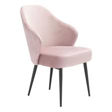 Fit For A Goddess Velvet Dining Chair Pink This Luxe Velvet Dining Chair Wraps You In Comfort And Invit Velvet Dining Chairs Dining Chairs Dining Chairs Diy