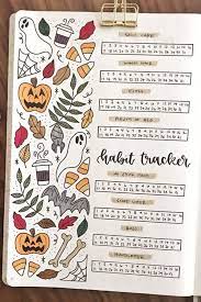25 Best October Habit Tracker Ideas For 2020 Crazy Laura Bullet Journal Halloween Habit Tracker Bullet Journal Bullet Journal Aesthetic