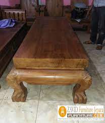 Harga bisa naik atau turun. Meja Kayu Jati Utuh Tebal Solid Jual Meja Kayu Jati Murah