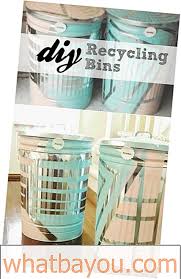 Tong sampah kitar semula terdapat tong sampah kitar semula biru untuk semua kertas berwarna dan tidak berwarna seperti akhbar, majalah, buku, helaian kertas katalog, risalah. 20 Tong Kitar Semula Rumah Diy Yang Membantu Anda Mengatur Kitar Semula Anda Penuhi Semula 2021