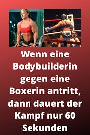 Wenn Eine Bodybuilderin Gegen Eine Boxerin Antritt Dann Dauert Der Kampf Nur 60 Sekunden In 2020 Witze Zum Totlachen Bodybuilder Lustig Humor