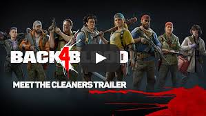 Interactive entertainment.it is slated for release on october 12, 2021, for windows, playstation 4, playstation 5, xbox one and xbox series x/s. All Games Delta Back 4 Blood Meet The Cleaners Trailer
