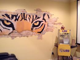 Lsu Home Decor Tiger Art Tiger Decor Lsu Tigers Football Tiger Art