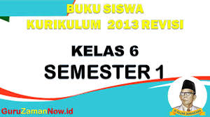Buku siswa kelas 5 tema 1 revisi 2018 pdf. Unduh Buku Siswa Kelas 6 Semester 1 K13 Revisi 2018 Format Pdf Guru Zaman Now