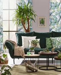 Une Deco Tropicale Dans Le Salon My Blog Deco En 2020 Deco Maison Decoration Interieur Maison Decoration Salon Appartement