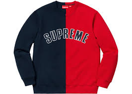 We've got supreme tops starting at $562 and plenty of other tops. Supreme Split Crewneck Navy Stockx News