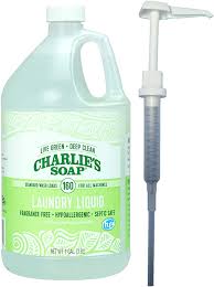 16,086 likes · 203 talking about this. Amazon Com Charlie S Soap Laundry Liquid With Pump 160 Loads 1 Pack Natural Deep Cleaning Hypoallergenic Laundry Detergent Safe Effective And Non Toxic Health Personal Care