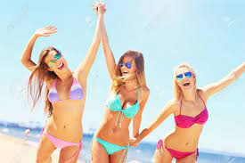 In fact, there are probably dozens more in the. Group Of Sexy Women Having Fun On Beach Stock Photo Picture And Royalty Free Image Image 42869515
