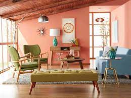 Midcentury modern paint colors tend to be. 17 Beautiful Mid Century Modern Living Room Ideas You Ll Love