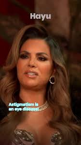 Astigmatism, sweetie, I’m so sorry. #RHOM #RealityTV #Hayu
