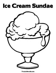 Colors 14 | 56 | 192. Ice Cream Sundae Coloring Page Ice Cream Coloring Pages Summer Coloring Pages Free Coloring Pages
