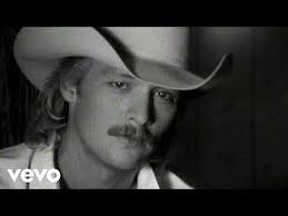 Black And White Music Video Male Singer 90s Alan Jackson Here In The Real World Youtube Alan Jackson Country Music Songs Country Music Singers