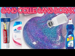 Celui ou celle qui a dit qu'il ne fallait pas jouer avec sa. 3 Recettes Slime Sans Colle Sans Borax Avec Dentifrice Shampoing Savon Sel Qui Marche