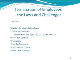 Employment & labour law 2020 | malaysia. Employee Termination Laws In Malaysia