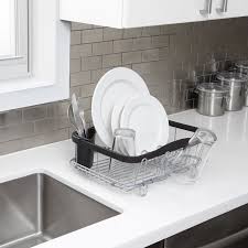 umbra sinkin dish drying rack black